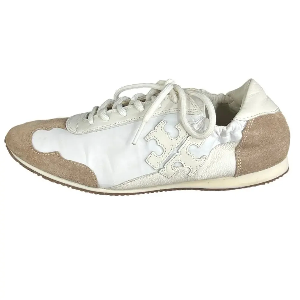 Tory Burch Women’s Annie Runner White Sneaker Size US 8